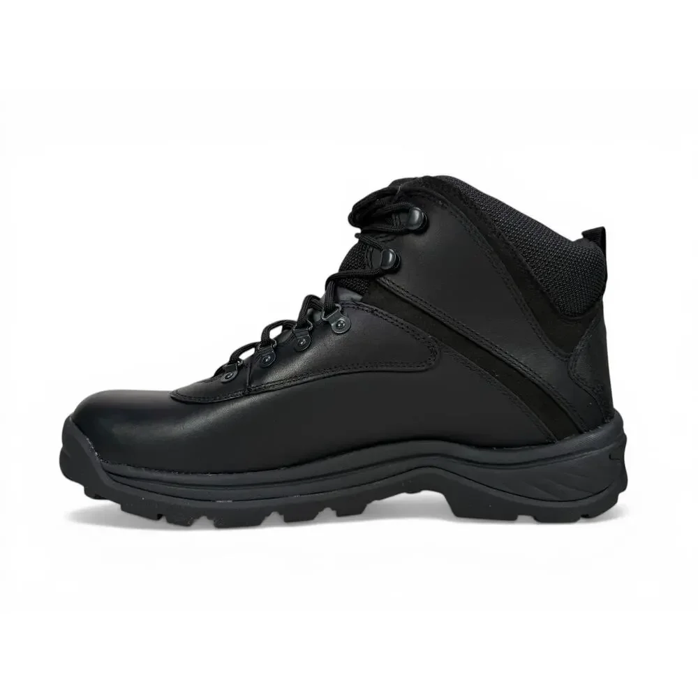 Timberland White Ledge Mid Hiking Boots Mens 12 Black Leather Waterproof Outdoor